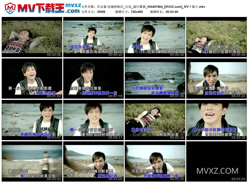 许志豪-美丽的海岸_台语_流行歌曲_MA407464